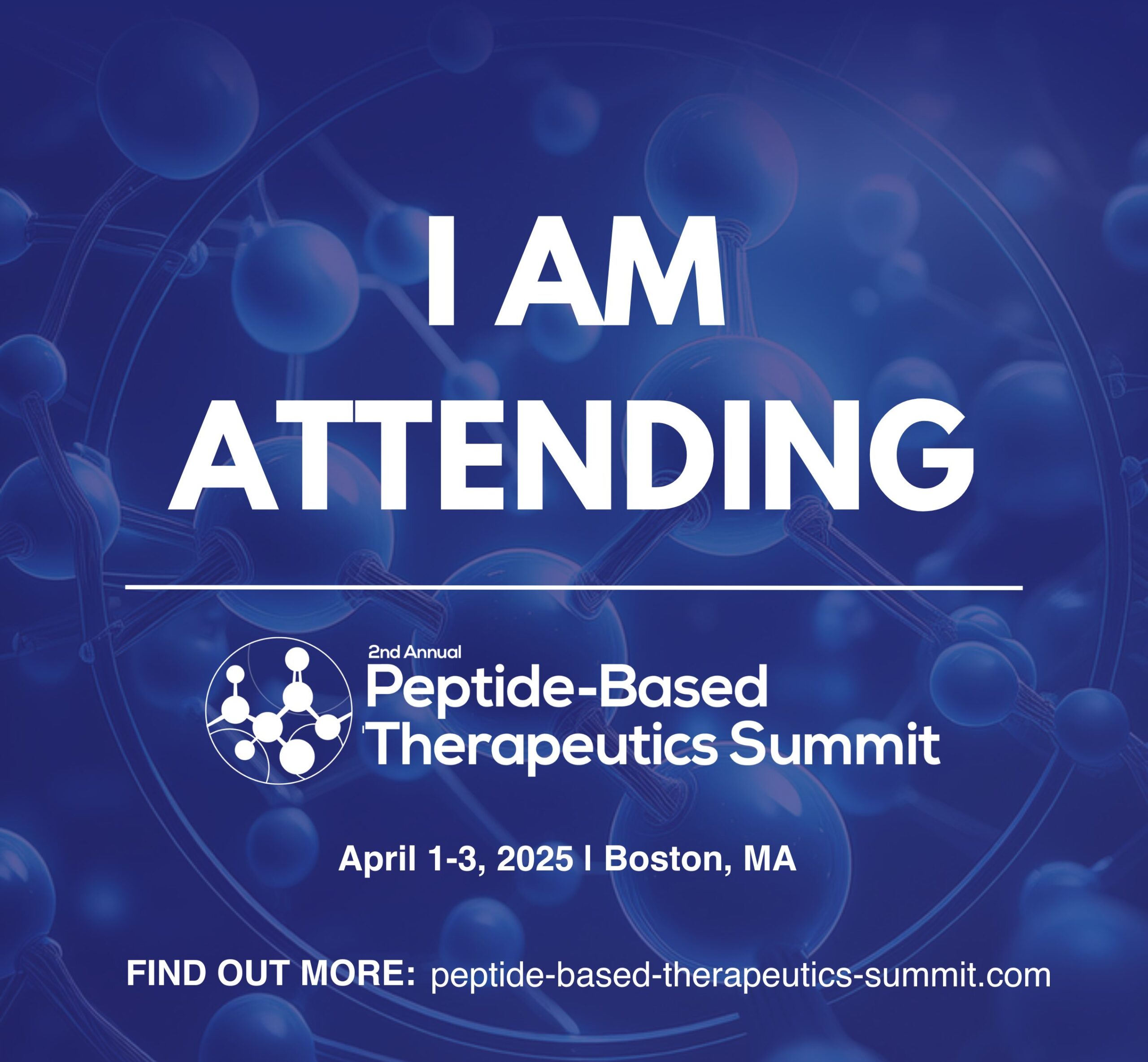 2nd Peptide-Based Therapeutics Summit - Attending Banner (1)